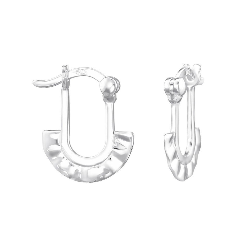 Sterling Silver Hoop Earrings | Elegant Classic